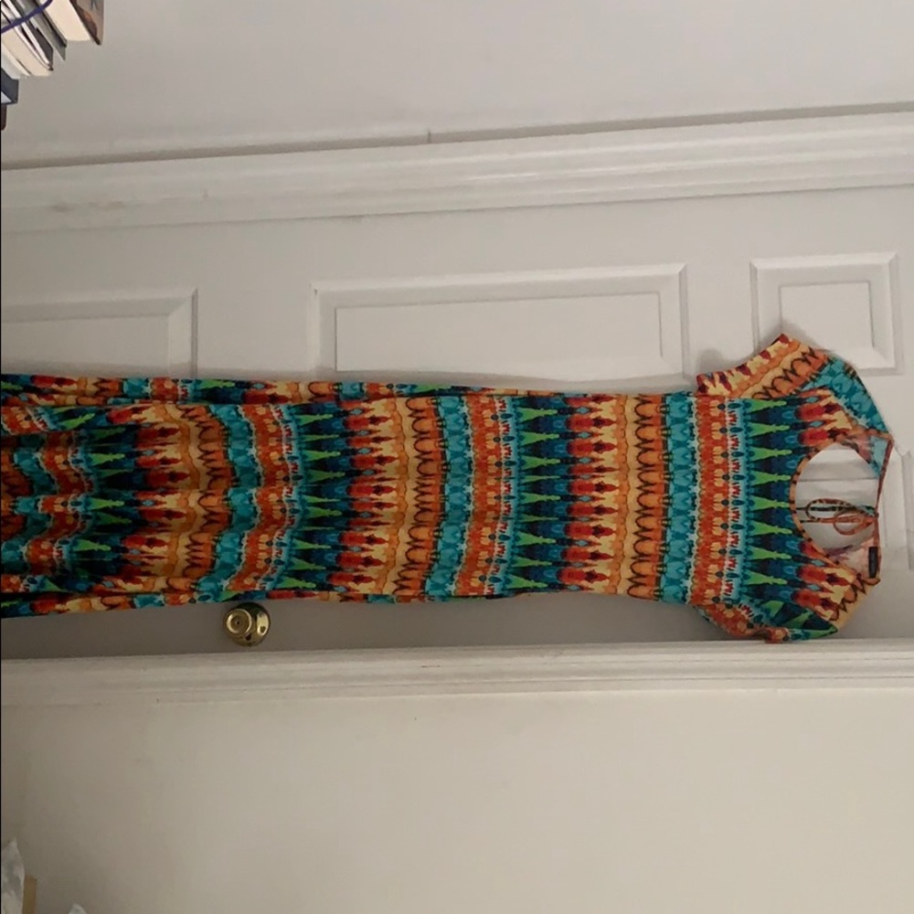 Multicolored Maxi Dress